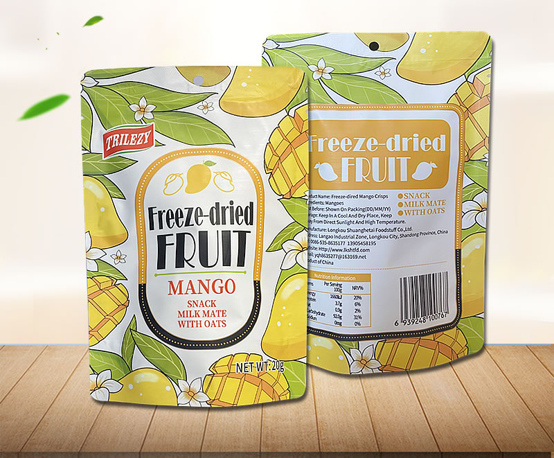 Freeze dried mango